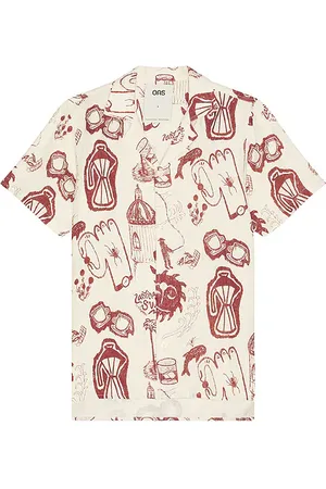 Oas Cantina Cuba Linen Shirt in . Size S.