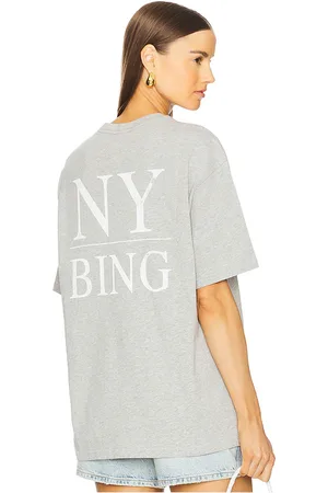 ANINE BING Myers Tee Serif Ny in . Size M, S.