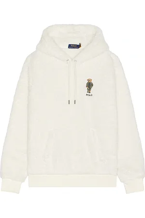 Ralph Lauren Hi Pile Fleece Novelty Bear Hoodie in . Size M, S, XL/1X.
