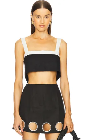 Cin Cin X REVOLVE Twiggy Top in Black,White. Size M, S, XL, XS.