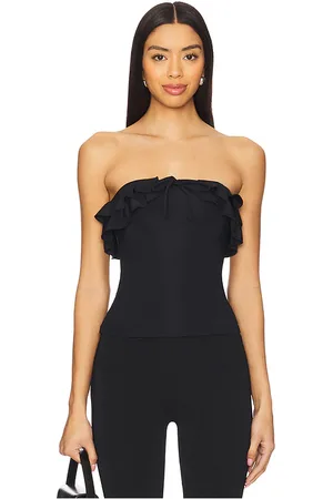 MORE TO COME Cassidy Strapless Top in . Size M, S, XL, XS.
