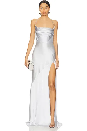 Retrofete Emery Embellished Silk Dress in . Size M, S, XL.
