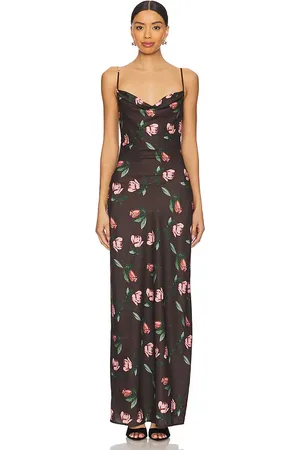 MORE TO COME Desiree Maxi Dress in . Size M, S, XL, XS, XXS.