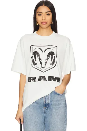 Philcos Ram Logo Boxy Tee in . Size M, S, XL/1X.
