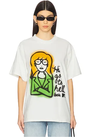 Philcos Daria, Hi Go To Hell Boxy Tee in . Size M, S, XL/1X.