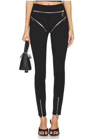 AREA Zipper Brief Legging in . Size S, XL, XS.