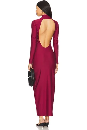 Nubyen Pinot Noir Low Back Dress in . Size M, S, XS.