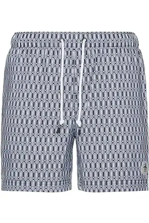 Original Penguin 5 Geo All Over Print Swim Shorts in . Size M.