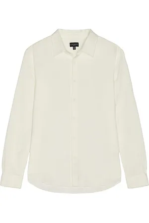CLUB MONACO Waffle Textured Shirt in . Size S.