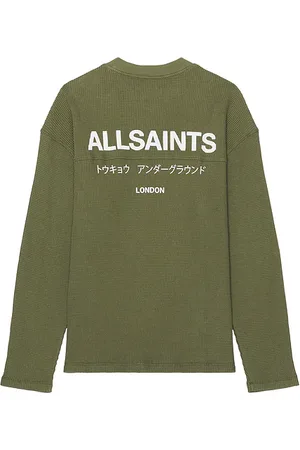 AllSaints Crypt Long Sleeve Crewneck T-shirt in . Size M.