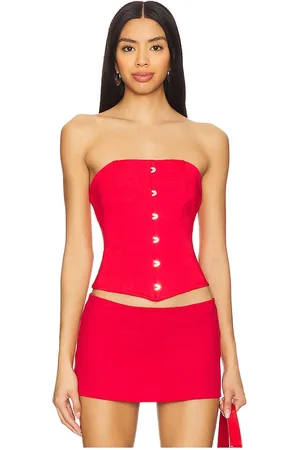 superdown Jordyn Corset Top in . Size M, S, XL, XS.