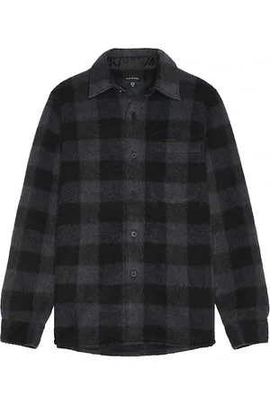 CLUB MONACO High Texture Shirt Jacket in . Size M, S, XL/1X.