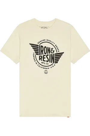 Iron & Resin Wing Tee in . Size M, S, XL/1X.