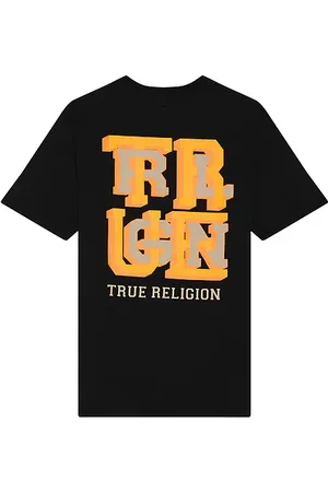 True Religion High Density Letter Tee in . Size M, S, XL/1X.