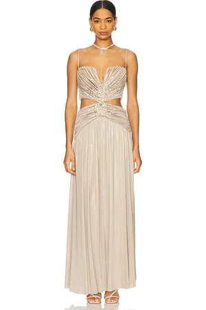 PATBO Dune Corset Long Dress in . Size 2.