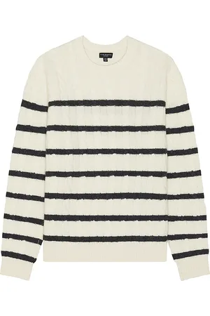 CLUB MONACO Cashmere Cable Crew Sweater in . Size XL/1X.