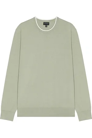 CLUB MONACO Long Sleeve Tech Crewneck in . Size M, S, XL/1X.