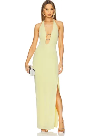 Misha Yesenia Slinky Maxi Dress in . Size M, S, XXL.