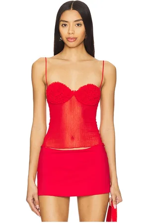 Lovers And Friends Steph Sheer Top in . Size M, S, XL.