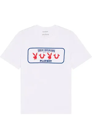 True Religion X Playboy Bunny Repeat Tee in . Size M, S, XL/1X.