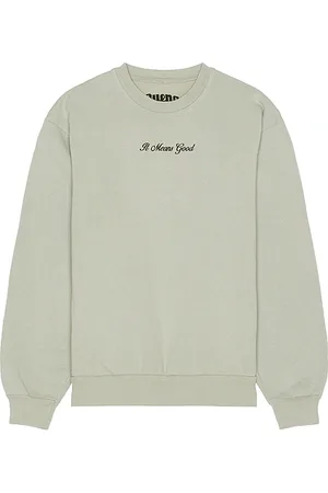 Bueno Embroidery Script Logo Crewneck in . Size M, S, XL/1X.