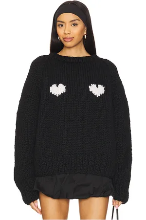 Gogo Two Hearts Slouchy Pullover in .