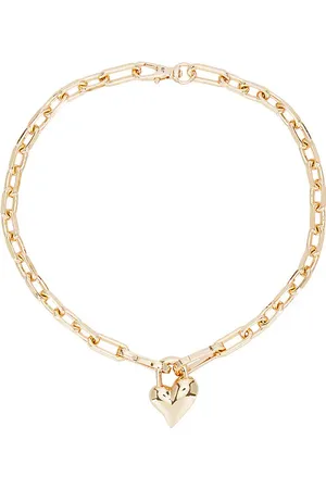 Jenny Padlock Heart Pendant Necklace in .