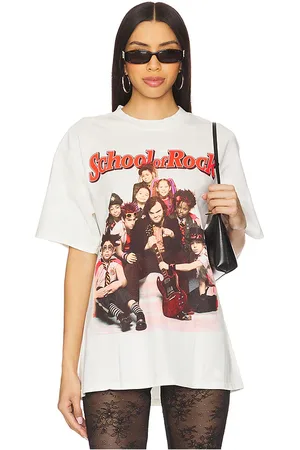 Philcos School Of Rock Group Shot Boxy Tee in . Size M, S, XL/1X.