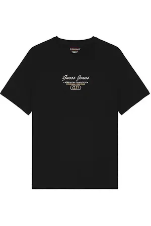 Guess Short Sleeve Slim Script Tee in . Size M, S, XL/1X, XS.