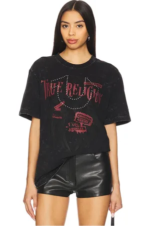 True Religion Studded True Wing Tee in . Size M, S, XL/1X, XXL/2X.