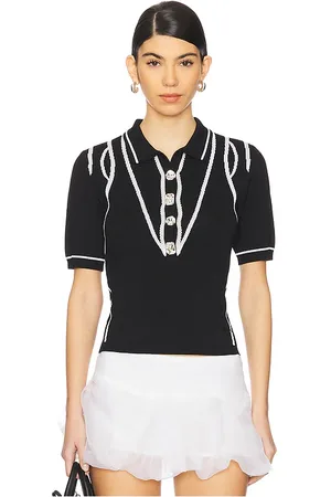 Vaillant Knit Polo Top in . Size 38.