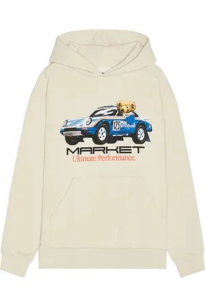 MARKET Ultimate Rally Bear Hoodie in . Size M, S, XL/1X.