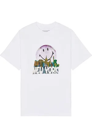 MARKET Smiley Snowglobe T-Shirt in . Size M, S, XL/1X.