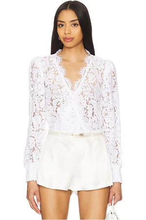 Generation Love Kairi Lace Wrap Blouse in . Size XS.
