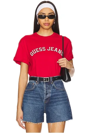 Guess Short Sleeve Collegiate Tee in . Size M, S, XL/1X, XS.