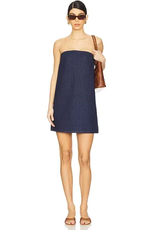Frame The Strapless Mini Dress in . Size 6, 8.