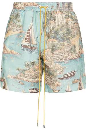 Rhude Sailing Map Swim Shorts in . Size M.
