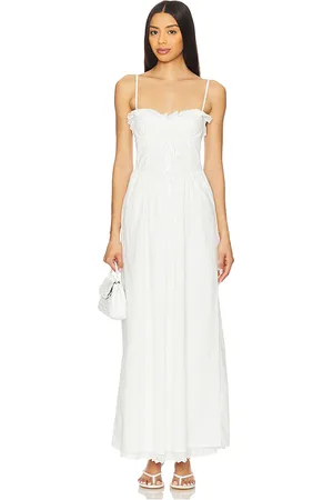 MORE TO COME Marleen Maxi Dress in . Size M, XL, XS.