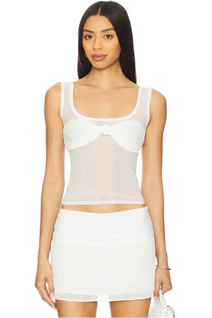 Lovers And Friends Nani Sheer Top in . Size M.