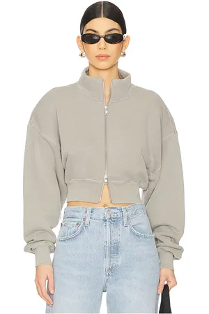 AGOLDE Asta Zip Sweatshirt in . Size M, XL, XS.