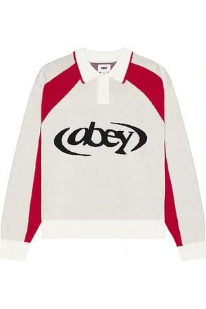 Obey Soccer Polo Sweater in . Size M, S, XL/1X.
