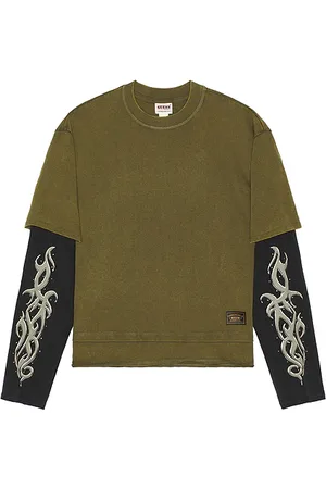 Guess Double Layered Long Sleeve Tee in . Size M, S, XL/1X, XS.