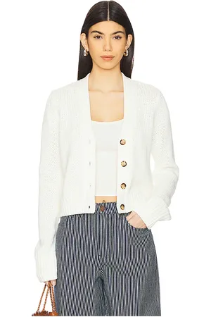 La Ligne Marina Solid Mini Cardigan in . Size XL, XXS.