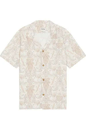 Rhythm Jean Paisley Short Sleeve Shirt in . Size S, XL/1X.