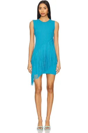 SIMON MILLER Spiral Knit Mini Dress in . Size S, XL, XS.