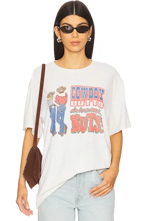 RE/DONE Cowboy Butts Boyfriend Tee in . Size XS.