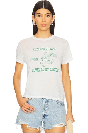 RE/DONE Cowgirl Classic Tee in . Size M, S, XS.
