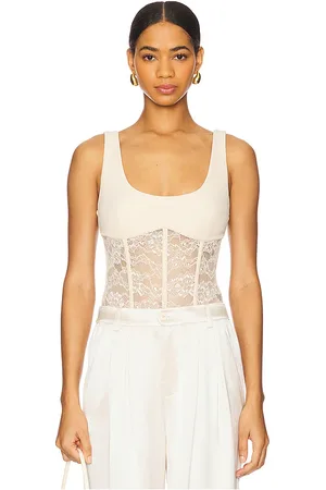 CAMI Kimber Corset Bodysuit in . Size M, S, XS, XXS.