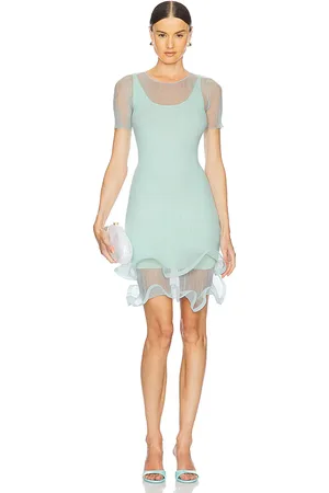 Simkhai Jett Short Sleeve Mini Dress in . Size M, S, XS.