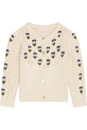 Pink Chicken Girls Tari Tassel Sweater in . Size 3, 4, 6.